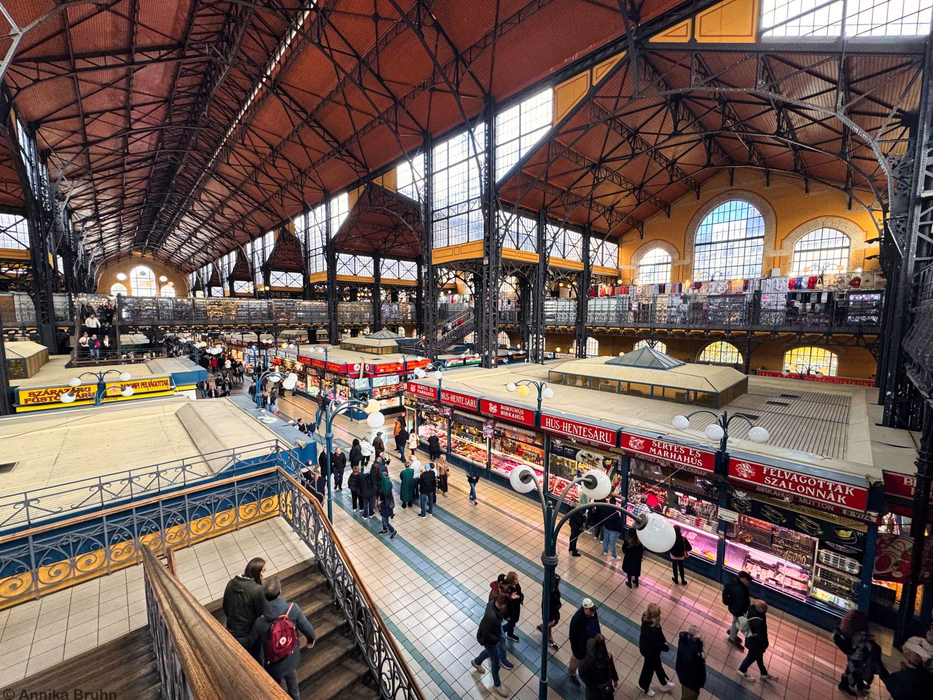 Mark in der großen Markhalle